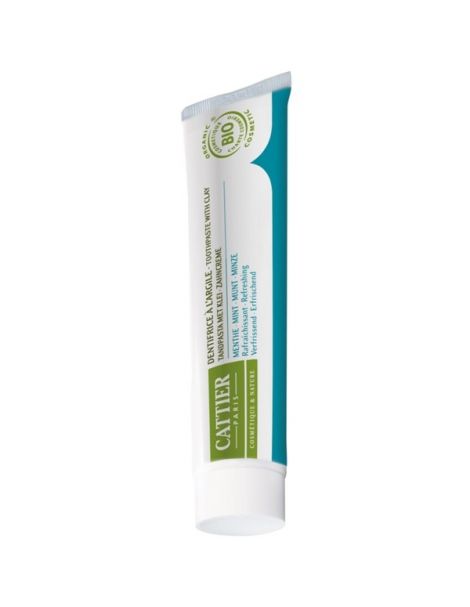 Dentífrico Dentargile Menta (Refrescante) Cattier - 75 ml.