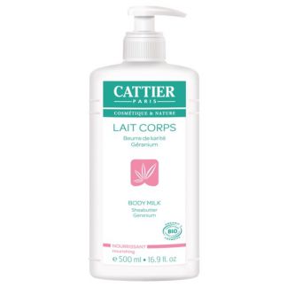 Leche Hidratante Corporal Nutritiva Cattier - 500 ml.