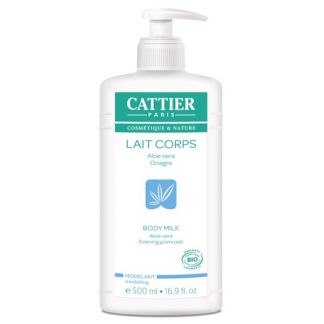 Leche Hidratante Corporal Modeladora Cattier - 500 ml.