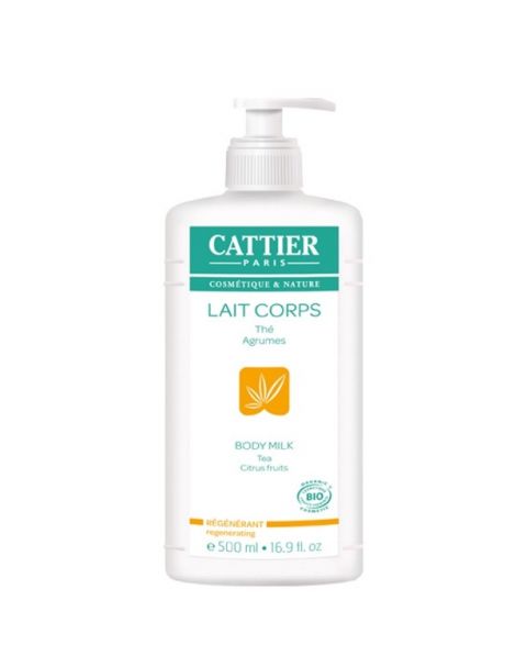 Leche Hidratante Corporal Regeneradora Cattier - 500 ml.