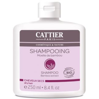 Champú Cabello Seco con Extracto de Bambú Cattier - 250 ml.