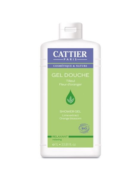 Gel de Ducha Relajante Cattier - 1000 ml.