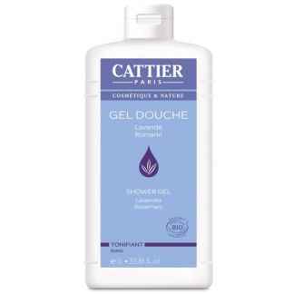 Gel de Ducha Tonificante Cattier - 1000 ml.