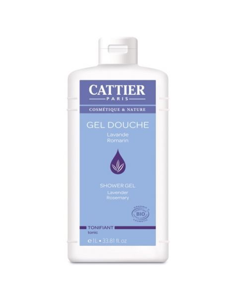 Gel de Ducha Tonificante Cattier - 1000 ml.