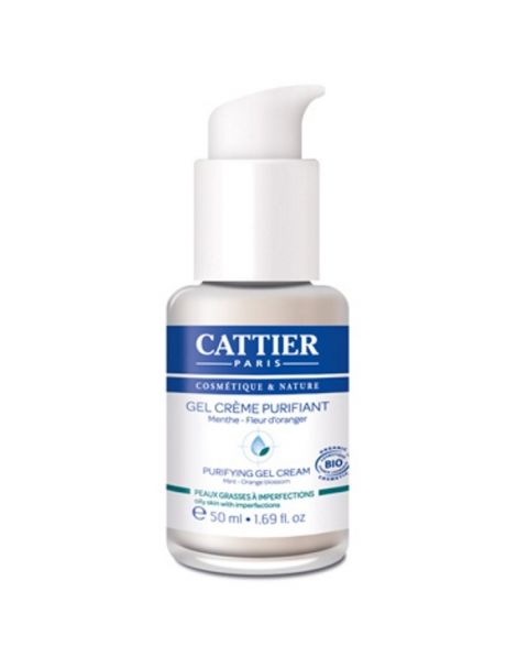 Gel Crema Purificante Cattier - 50 ml.