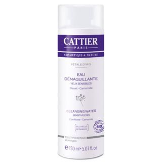 Agua Desmaquilladora de Ojos Pétale d’Iris Cattier - 150 ml.