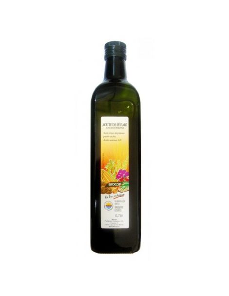 Aceite de Sésamo Ecológico Biocop - 750 ml.