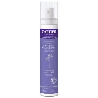Crema Regeneradora de Noche Songe Fleuri Cattier - 50 ml.