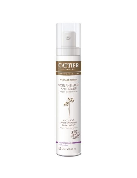 Crema Tratamiento Antiedad y Antiarrugas Nectar Éternel Cattier - 50 ml.