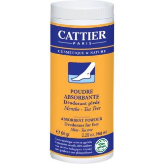 Polvos Absorbentes Desodorantes para Pies Cattier - 65 gramos