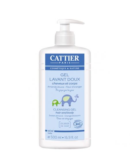 Gel de Baño Bebé Cattier - 500 ml.
