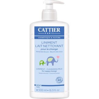 Linimento Bebé (Cambio de Pañal) Cattier - 500 ml.