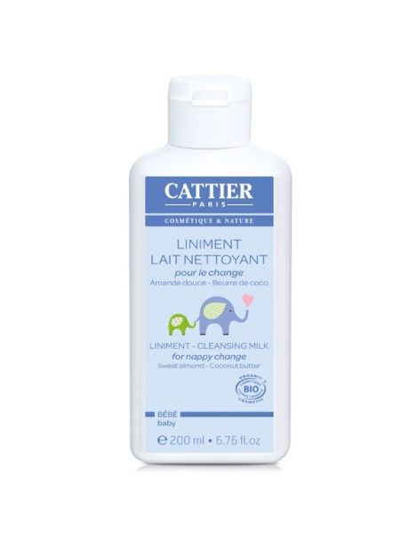 Linimento Bebé (Cambio de Pañal) Cattier - 200 ml.