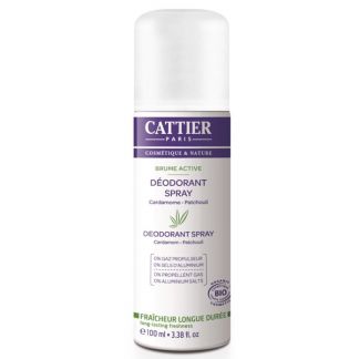 Desodorante Spray Brume Active Cattier - 100 ml.