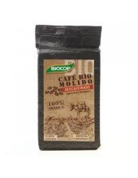 Café Molido Bio 100% Arábica Descafeinado Biocop - 250 gramos