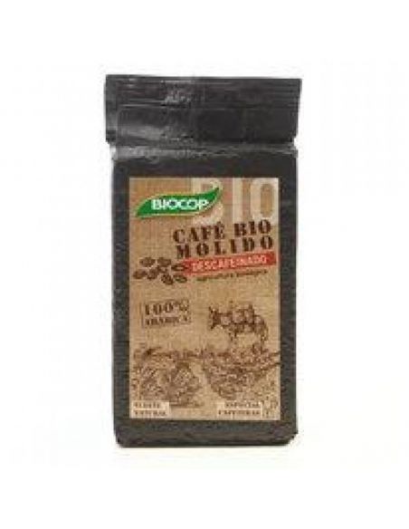 Café Molido Bio 100% Arábica Descafeinado Biocop - 250 gramos