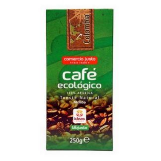 CAFÉ MOLIDO COLOMBIA 100% ARÁBICA BIO 250G - Centro Dietético, tu  herbolario online