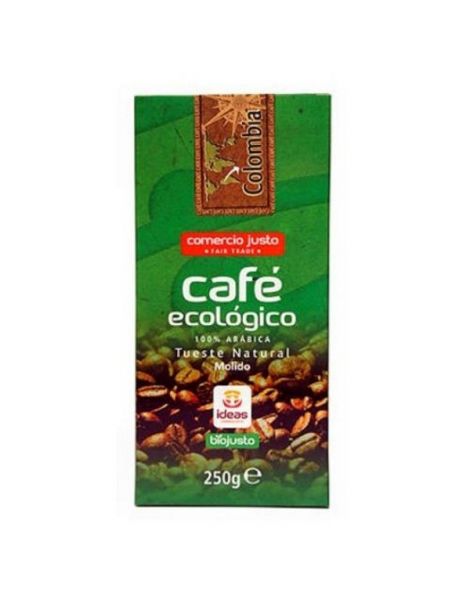 Café Molido Bio Arábica Colombia Ideas - 250 gramos