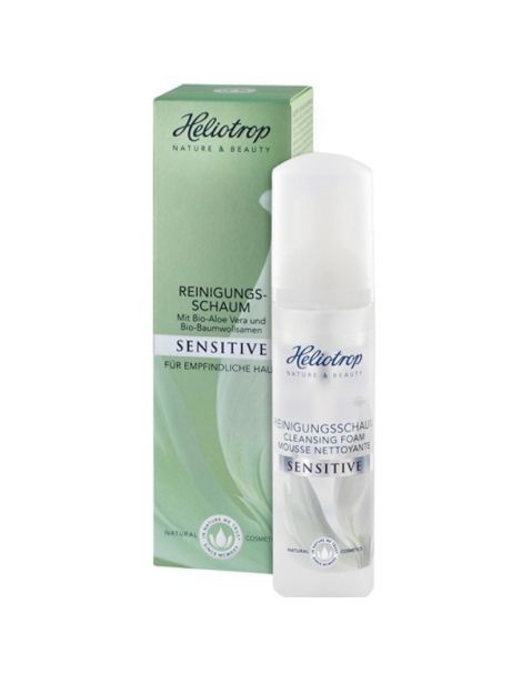 Espuma Limpiadora Sensitive Heliotrop - 70 ml.