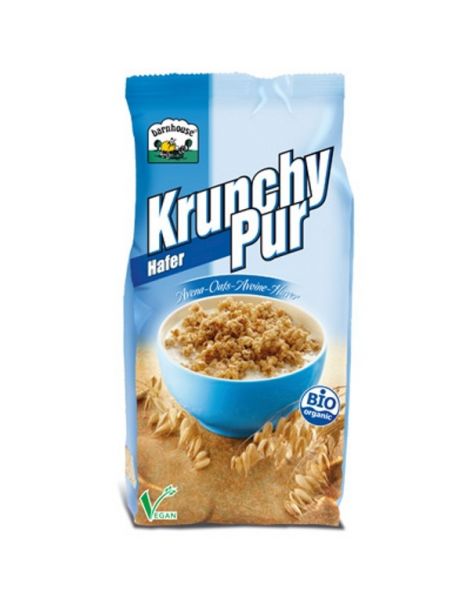 Muesli Krunchy Pur Avena Bio Barnhouse - 375 gramos