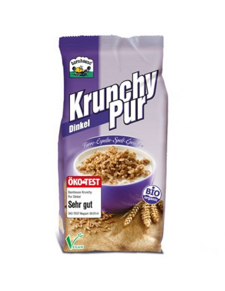 Muesli Krunchy Pur Espelta Bio Barnhouse - 375 gramos