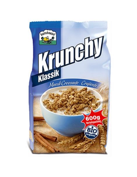 Muesli Krunchy Classic Bio Barnhouse - 600 gramos