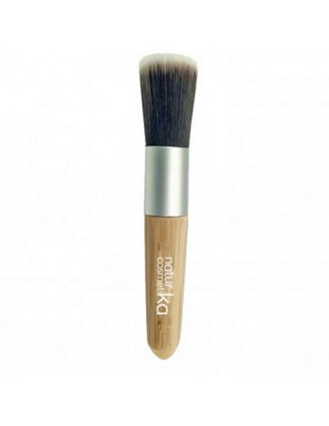 Brocha Corta Maquillaje en Polvo Naturcosmetika - 9.5 cm.