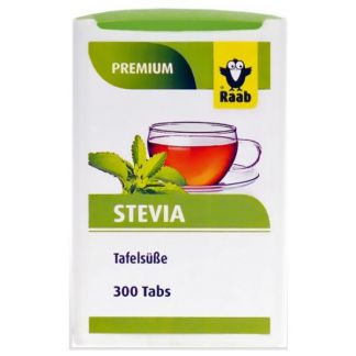 Stevia (Estevia) Premium Raab - 300 comprimidos