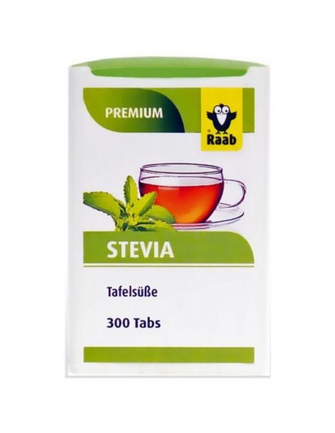 Stevia (Estevia) Premium Raab - 300 comprimidos