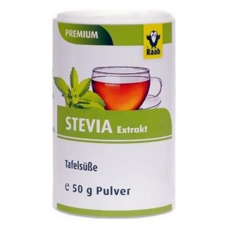 Stevia (Estevia) Premium Polvo Raab - 50 gramos