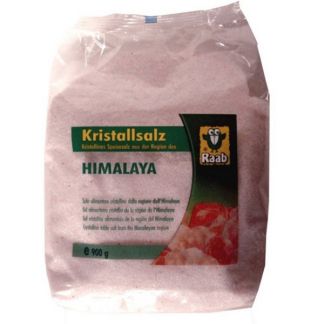 Sal Rosada del Himalaya Molida Raab - 900 gramos