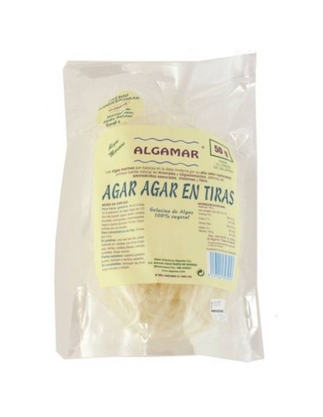 Alga Agar Agar en Tiras Eco Algamar - 50 gramos