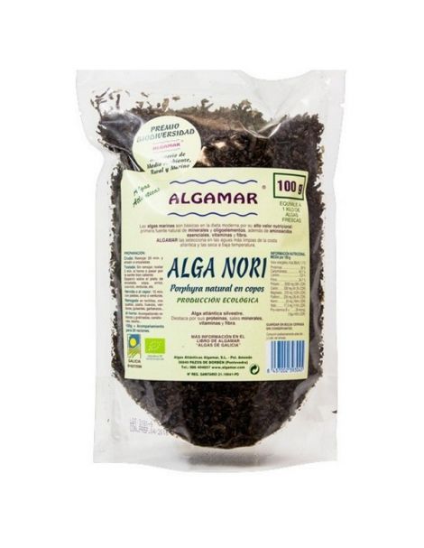 Alga Nori Copos Eco Algamar - 100 gramos