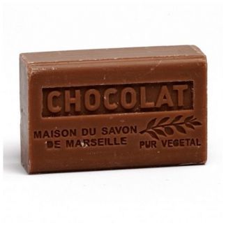 Jabón Marsella de Chocolate - pastilla de 125 gramos