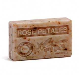 Jabón Marsella de Pétalos de Rosa - pastilla de 125 gramos