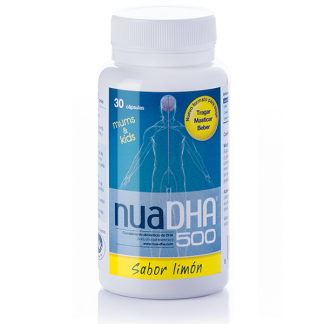 NuaDha 500 mg. Sabor Limón Nua - 30 cápsulas