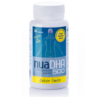 NuaDha 500 mg. Sabor Limón Nua - 60 cápsulas