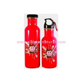 Botella Happy Water Roja - 750 ml.