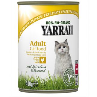 Comida para Gatos en Lata con Pollo Bio Yarrah - 400 gramos