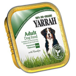 Tarrina para Perros Vegetariana Bio Yarrah - 150 gramos