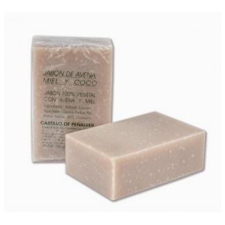Jabón de Avena y Miel con esencia de Coco Castillo de Peñalver - 100 gramos