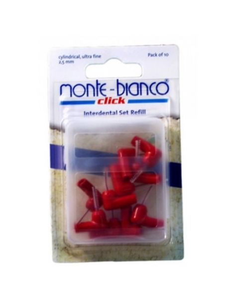 Recambio Interdental Monte-Bianco - 10 cepillos