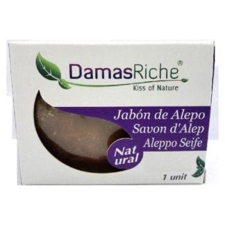 Jabón de Alepo 35% Damasriche - pastilla de 200 gramos