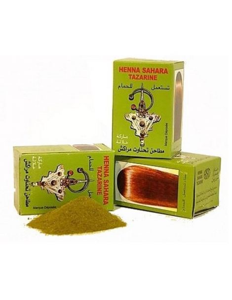 Henna Natural Sahara Tazarine Cabello - 100 gramos