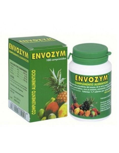 Envozym (Enzimas Proteolíticas) Nutribiol - 100 comprimidos