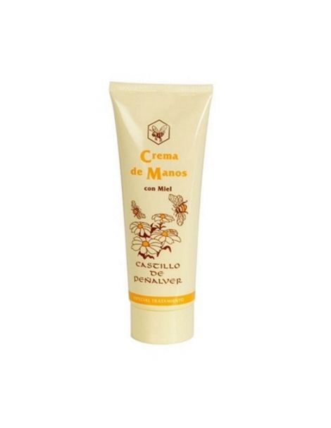 Crema de Manos de Miel, Cera y Limón Castillo de Peñalver - 75 ml.