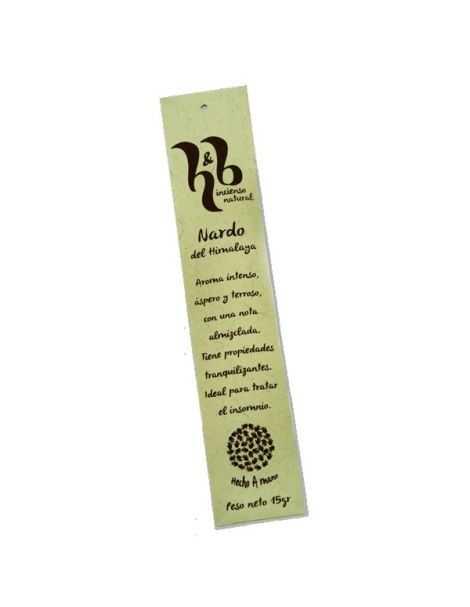 Incienso de Nardo del Himalaya H&B - 15 gramos