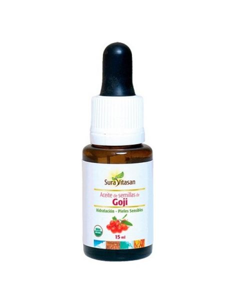 Aceite de Semillas de Goji Sura Vitasan - 15 ml.