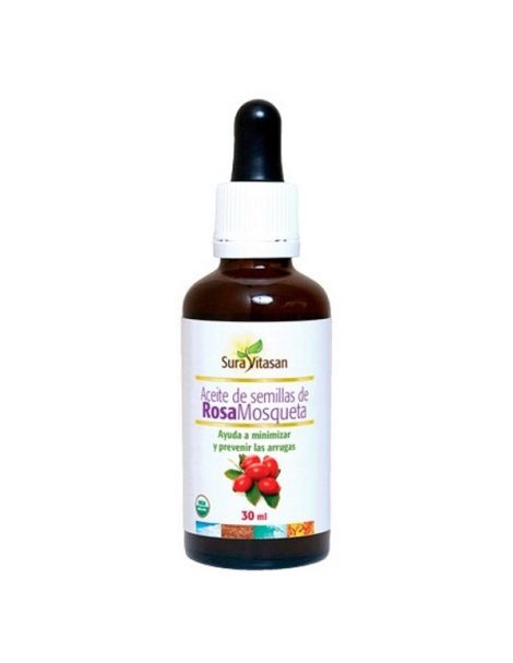 Aceite de Semillas de Rosa Mosqueta Sura Vitasan - 30 ml.