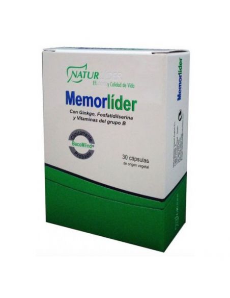 Memorlíder Naturlíder - 30 cápsulas